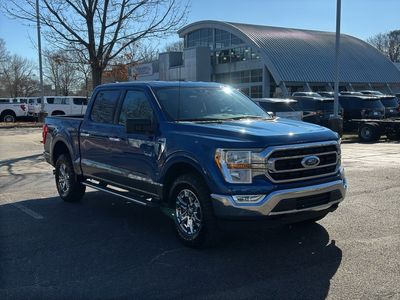 2022 Ford F-150 W1E — front three-quarter view