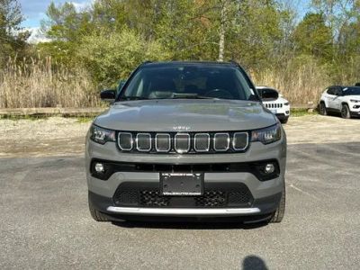 2022 Jeep Compass — rear three-quarter view