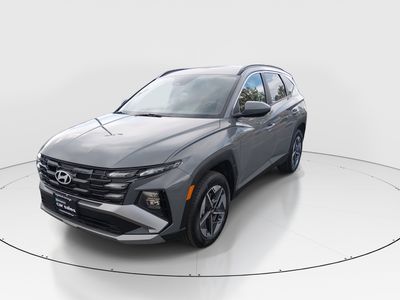 2025 Hyundai Tucson — rear three-quarter view