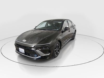 2025 Hyundai Sonata — rear three-quarter view