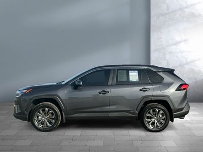 2025 Toyota RAV4 — rear three-quarter view