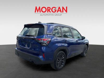 2026 Subaru Forester — rear three-quarter view