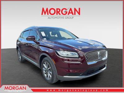 2021 Lincoln Nautilus Standard in Red — front three-quarter view