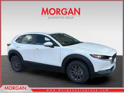 2026 Mazda CX-30 2.5 S in Snowflake White Pearl Mica — front three-quarter view