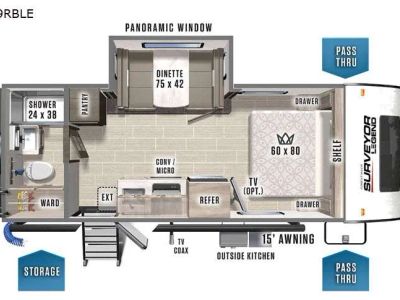 2021 Forest River RV Surveyor Legend - Photo 2
