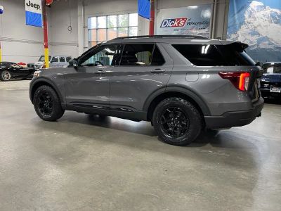 2022 Ford Explorer — rear three-quarter view