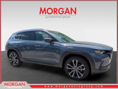 2026 Mazda CX-50 2.5 S Premium in Polymetal Gray Metallic — front three-quarter view