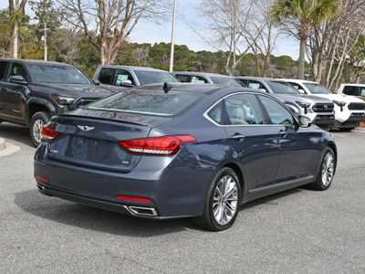 2017 Genesis G80 — interior view