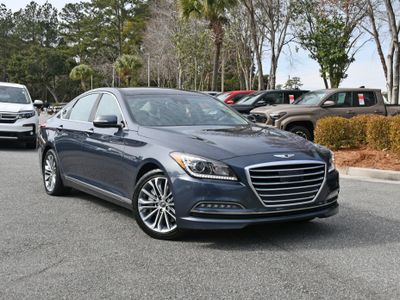 2017 Genesis G80 — engine compartment view