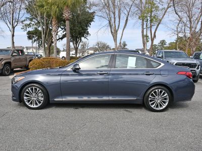 2017 Genesis G80 — side profile view