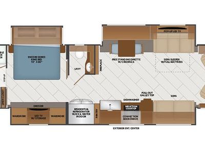 2026 Fleetwood Discovery LXE — photo 48 view