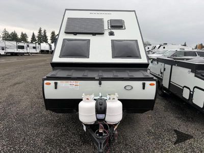 2026 Forest River RV Rockwood Premier — rear three-quarter view