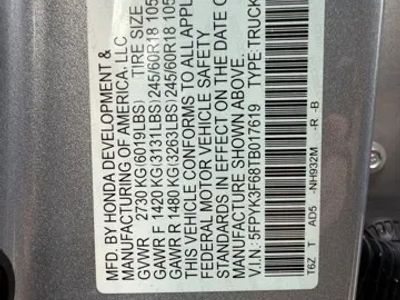 2026 Honda Ridgeline — photo 25 view