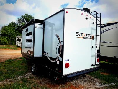2025 Forest River Rockwood Geo Pro — rear three-quarter view