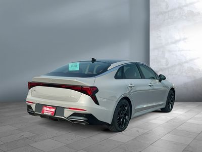 2026 Kia K5 — rear three-quarter view