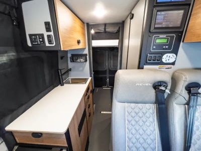 2027 Winnebago REVEL — engine compartment view