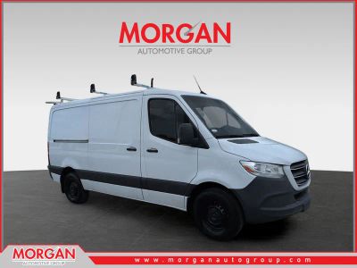 2023 Mercedes-Benz Sprinter 2500 Cargo 144 WB in White — front three-quarter view