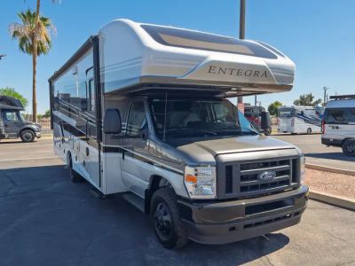 2027 Entegra ODYSSEY — front three-quarter view