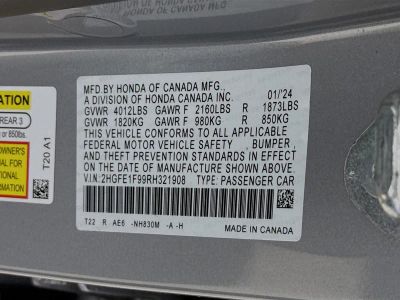 2024 Honda Civic — photo 36 view