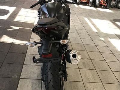 2026 Kawasaki Ninja 500 Metallic Flat Spark Black — detail view