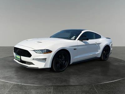 2021 Ford Mustang — rear three-quarter view