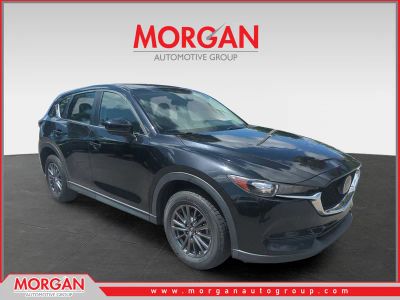 2020 Mazda CX-5 Sport in Black — front three-quarter view