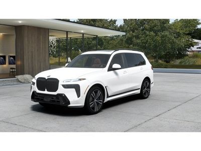 2026 BMW X7 xDrive40i xDrive40i in Alpine White — front three-quarter view