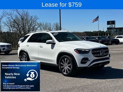 2026 Mercedes-Benz GLE 350 in Polar White — front three-quarter view