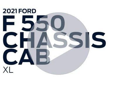 2021 Ford F-550 Chassis Cab XL — front three-quarter view