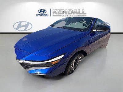2025 Hyundai Elantra — rear three-quarter view