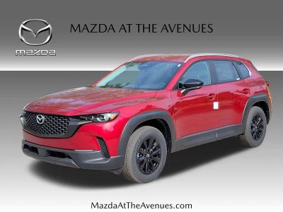 2026 Mazda CX-50 2.5 S Select in Red — front three-quarter view