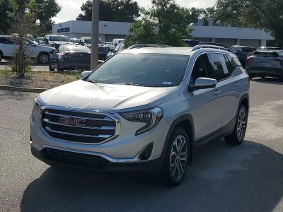 2019 GMC Terrain — rear three-quarter view