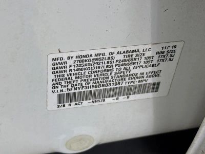 2011 Honda Pilot — photo 36 view