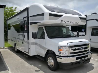 2027 Entegra ODYSSEY — front three-quarter view