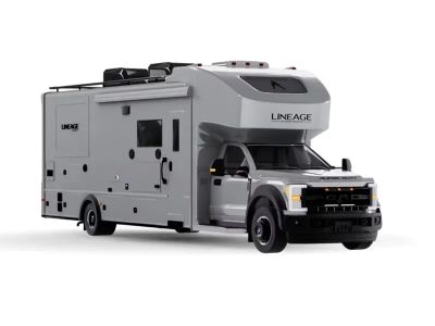 2027 Grand Design Lineage Series F — front three-quarter view