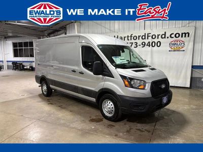 2026 Ford Transit-250 Base in Ingot Silver — front three-quarter view