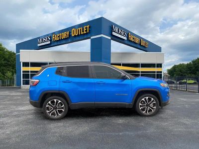 2023 Jeep Compass — rear three-quarter view