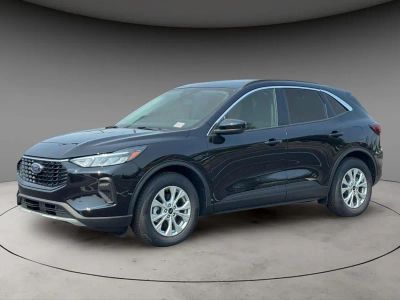 2024 Ford Escape Active in Black Metallic — front three-quarter view