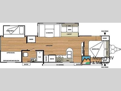 2016 CrossRoads RV SUNET TRAIL — side profile view