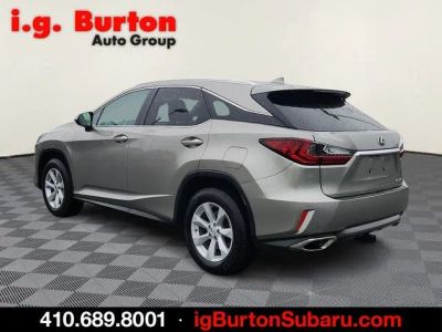2017 Lexus RX — interior view