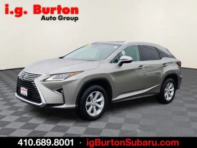 2017 Lexus RX — rear three-quarter view