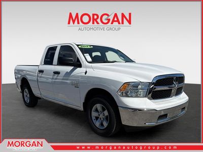 2024 Ram 1500 Classic SLT in White — front three-quarter view