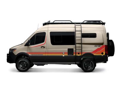 2027 Storyteller Overland Storyteller Overland — front three-quarter view