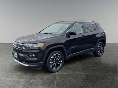 2022 Jeep Compass — rear three-quarter view