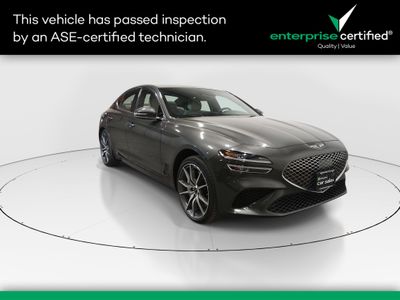 2025 Genesis G70 2.5T AWD — front three-quarter view