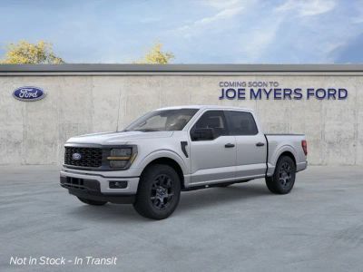 2026 Ford F-150 in Iconic Silver — front three-quarter view