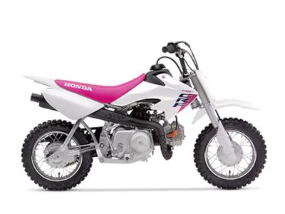 2025 Honda® CRF50F — front three-quarter view