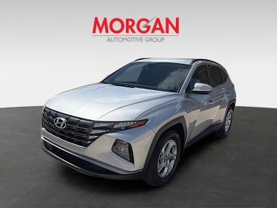 2023 Hyundai Tucson — rear three-quarter view