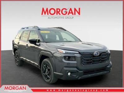 2026 Subaru Outback Limited in Gray — front three-quarter view