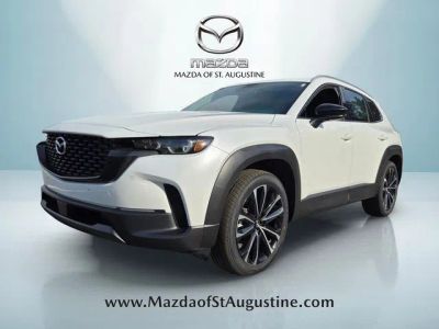 2026 Mazda CX-50 2.5 S Premium in Beige — front three-quarter view